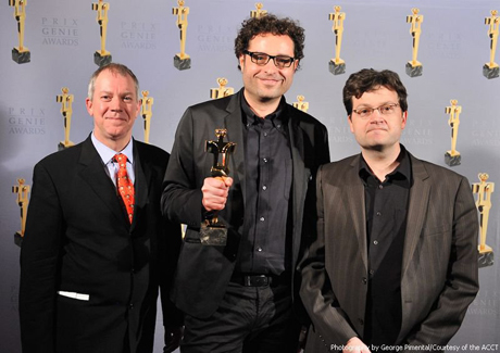 На 31-вото издание на Годишните награди “Genie”, на българския аниматор живеещ и творящ в Монреал, Канада, му бе връчена наградата за Най-добър къс анимационен филм за изключителния му филм “Дневниците на Липсет”.